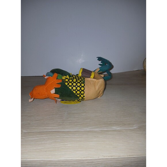 R. Dakin Dream Pets Calypso Joe Stuffed Animal Frog Sawdust Japan #1166 Vintage - Picture 9 of 13